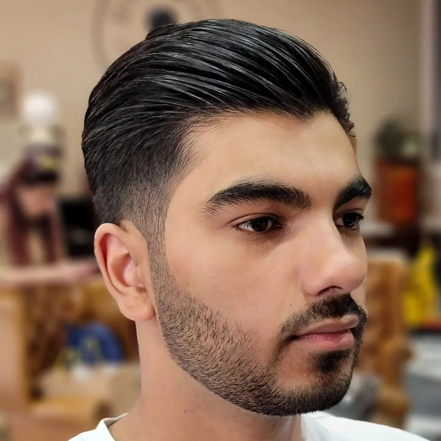 Slick back